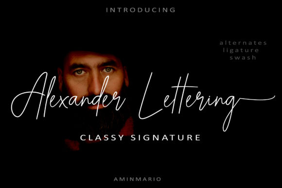 Alexander Lettering: A Handwritten Typeface with Heart