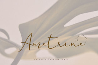 Ametrine Font: A Handcrafted Touch for Digital Design