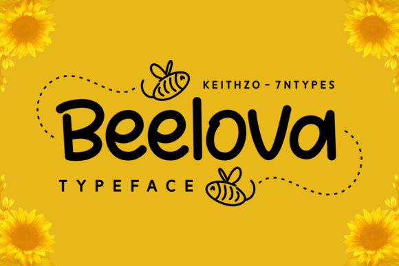 Beelova: A Playful Handwritten Font for Modern Web Design