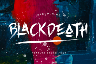 Blackdeath Font: A Bold Typeface for Editorial Design