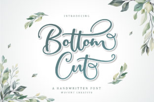 Bottom Cut Font: A Fresh Script for Stronger Campaigns