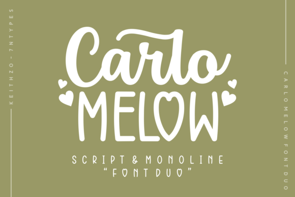 Carlo Melow Duo: A Typeface That Brings Your Crafts to Life