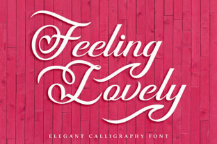 Feeling Lovely Font: A Modern Script for Your Brand