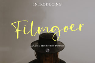Filmgoer Font: A Feminine Script for Real-World Branding