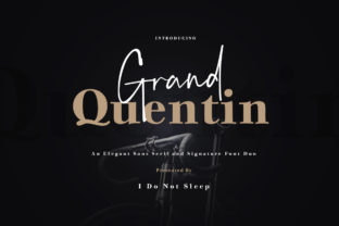 Grand Quentin Duo: A Premium Font for Creative Branding Projects