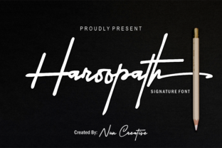 Haroopath: A Script Font with Heart and Versatility