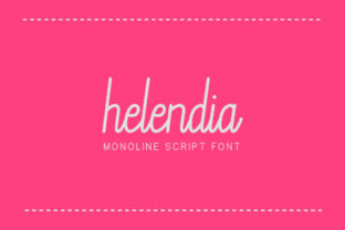 Helendia Font: A Smooth Script for Modern Web Design