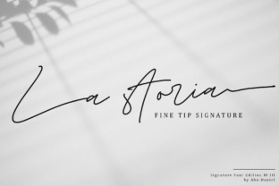 La Storia Font: A Beautiful Script for Makers and Creative Sellers
