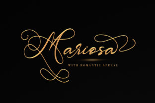 Mariosa Font Review: A Script Amp Typeface for Campaign Impact