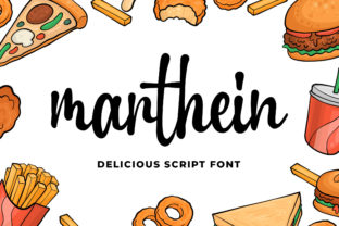 Marthein Font: A Playful Typeface for Digital Design