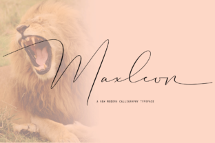 Maxleon: A Handwritten Font That Brings Craft Projects to Life