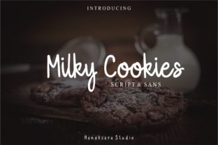 Milky Cookies: A Sweet Script Font for Nostalgic Branding