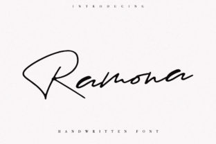 Ramona: A Handwritten Typeface That Elevates Brand Design