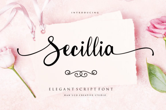 Secillia: A Modern Script Font for Digital Design