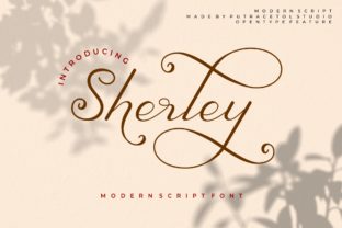Sherley Font: A Display Typeface That Adds Handwritten Soul to Digital Design