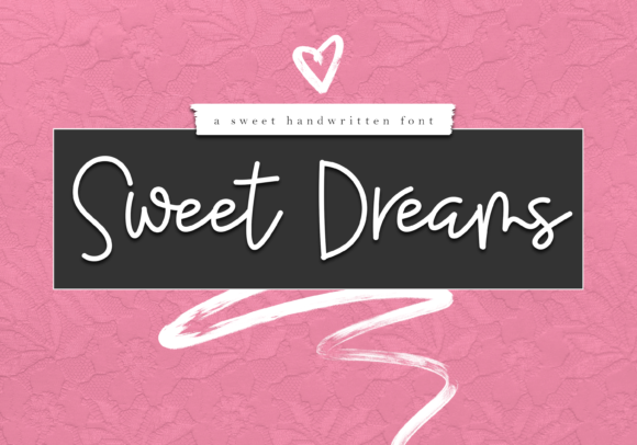 Sweet Dreams Font: A Handwritten Typeface for Authentic Branding