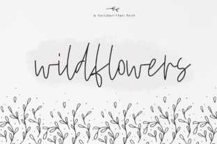 Wildflowers Font: A Chic Script Typeface for Your Brand