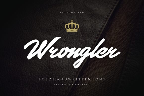 Wrongler: A Handwritten Typeface That Elevates Web Design